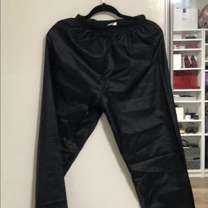 NWOT Body Wrappers trash bag pants